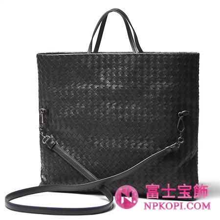 ボッテガヴェネタ/BOTTEGA VENETA/ レザートートバッグ（２ＷＡＹ仕様） /ブラック282929 v0016 8175